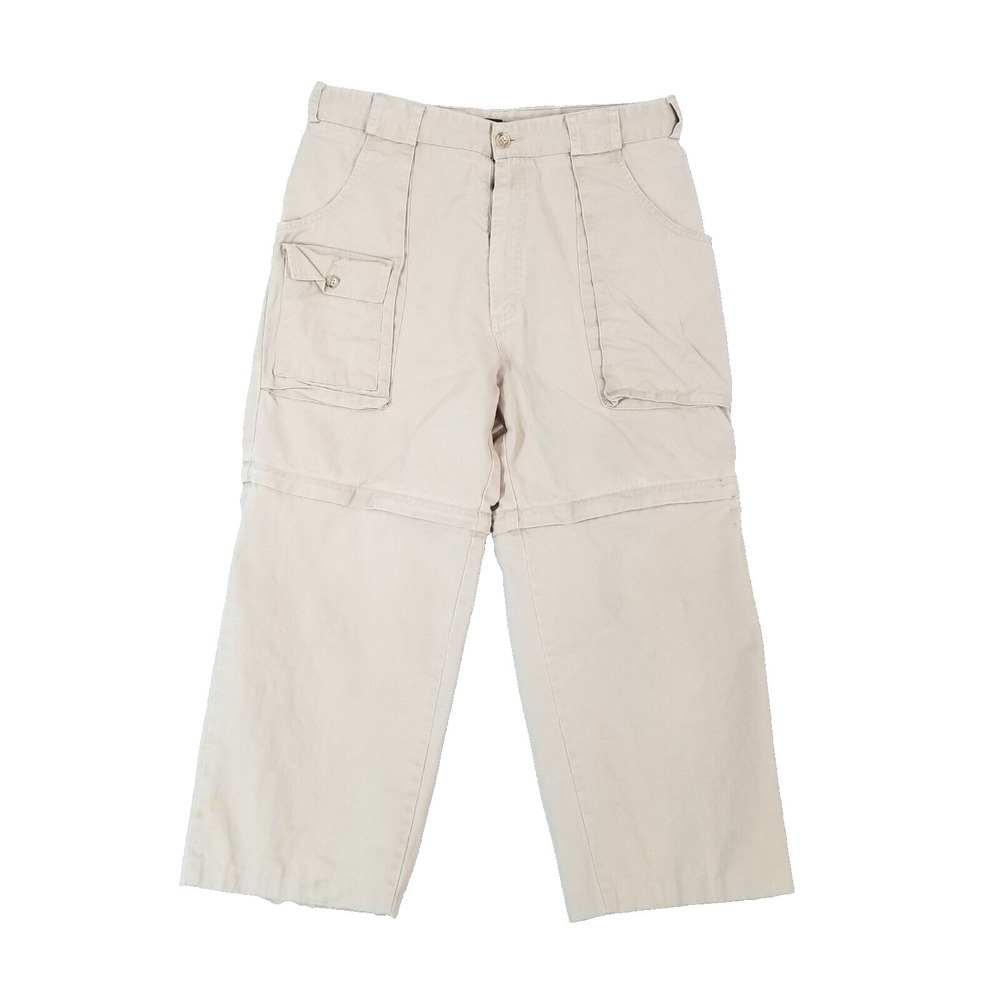 Banana Republic cargo pants shorts combo men's 35 x 25 beige Street Urban Skate